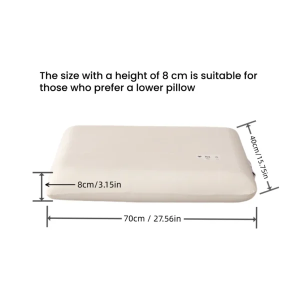 Solid Memory Foam Cervical Pillow Hotel Quality