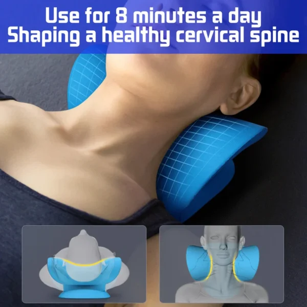 Cervical Neck Stretcher Traction Pain Relief Device