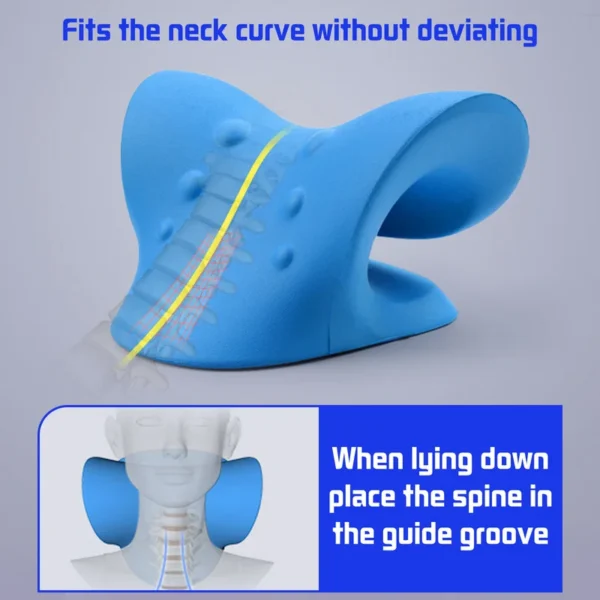 Cervical Neck Stretcher Traction Pain Relief Device
