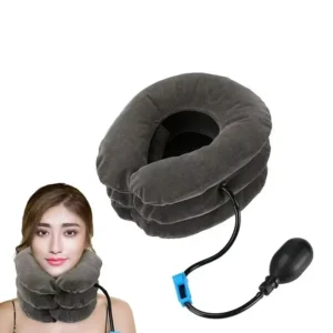 Inflatable Cervical Neck Traction Device Pillow
