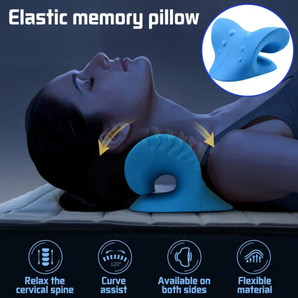 Cervical Neck Stretcher Traction Pain Relief Device